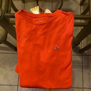 Men’s Red Vineyard Vines T-Shirt